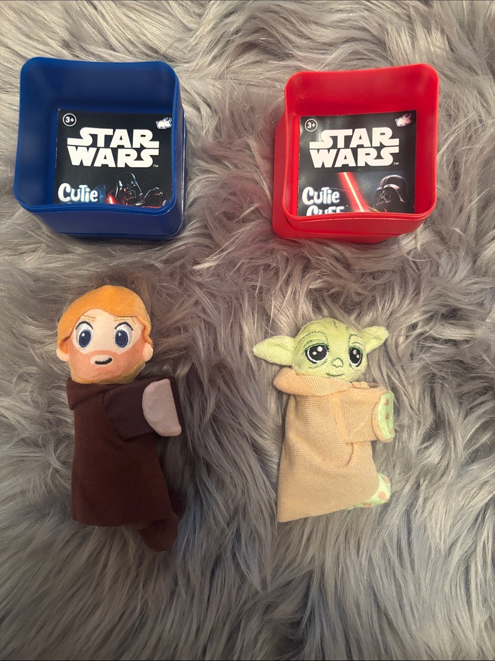 Star Wars Obi Wan Kenobi and Yoda cutie cuffs